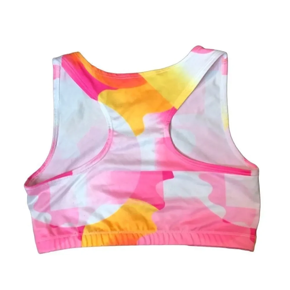 Justice girls multi color tankini top